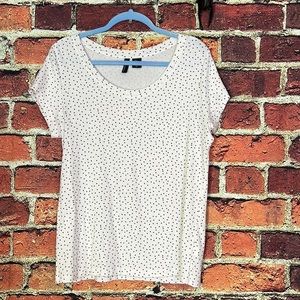 Cynthia Rowley dotted top size XL